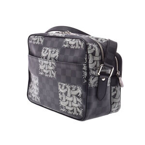 Louis Vuitton Nile Graphite Nemeth Bag Leather Christopher Shoulder Black